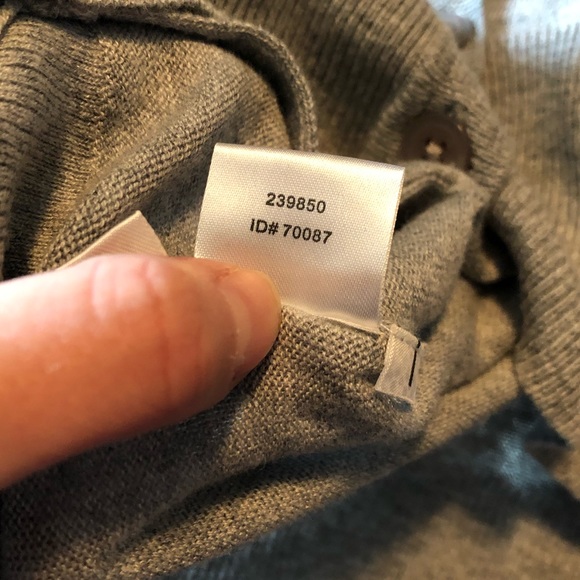 🌲 Loft grey short sleeve sweater - Picture 4 of 8